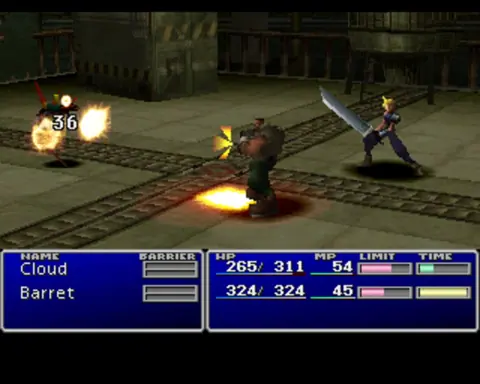 Captura de tela de Final Fantasy VII (2 de 4)