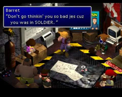 Captura de tela de Final Fantasy VII (4 de 4)