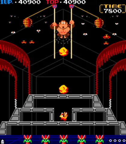Captura de tela de Donkey Kong 3 (2 de 4)