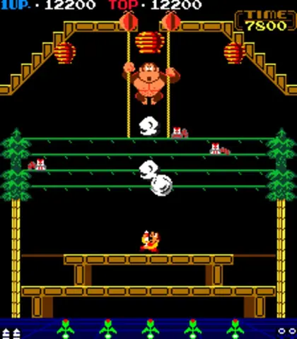 Captura de tela de Donkey Kong 3 (3 de 4)