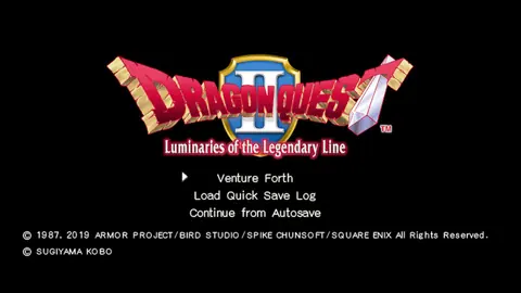 Captura de tela de Dragon Quest II: Luminaries of the Legendary Line (1 de 4)