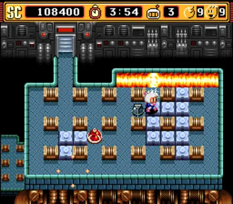 Captura de tela de Super Bomberman 2 (1 de 3)
