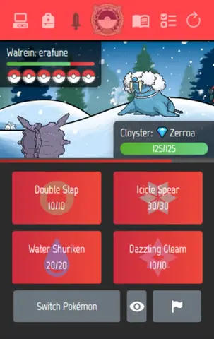 Captura de tela de Pokémon Community Game (3 de 3)