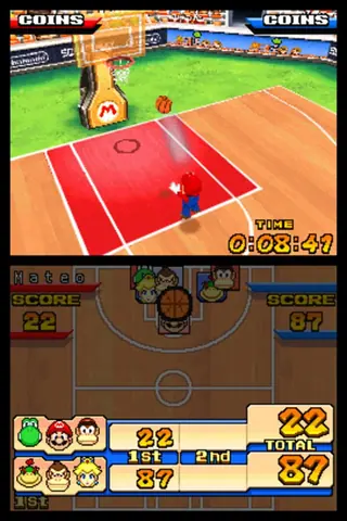 Captura de tela de Mario Hoops 3-on-3 (4 de 4)