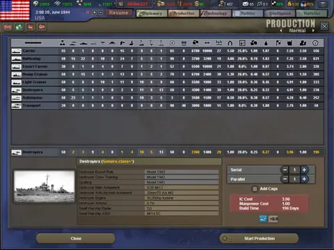 Captura de tela de Hearts of Iron III (2 de 4)