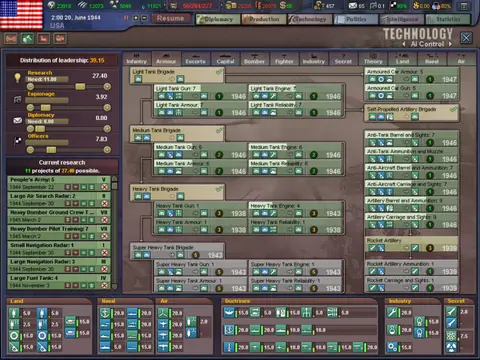 Captura de tela de Hearts of Iron III (4 de 4)