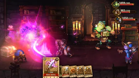Captura de tela de SteamWorld Quest: Hand of Gilgamech (4 de 4)