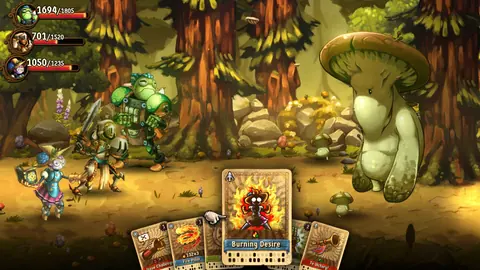 Captura de tela de SteamWorld Quest: Hand of Gilgamech (1 de 4)