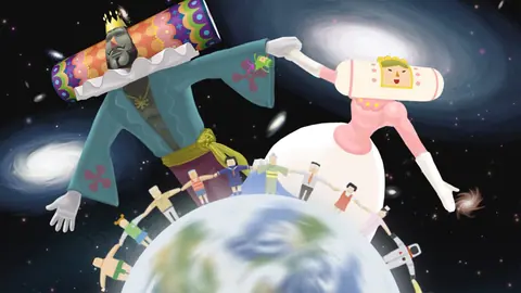Captura de tela de We Love Katamari Reroll + Royal Reverie (2 de 4)