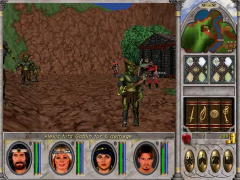 Captura de tela de Might and Magic VI: The Mandate of Heaven (4 de 4)