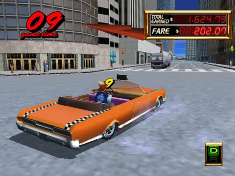 Captura de tela de Crazy Taxi 2 (3 de 4)