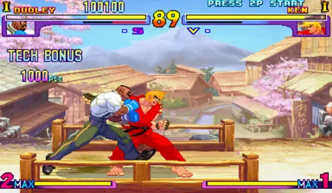 Captura de tela de Street Fighter III: New Generation (2 de 4)