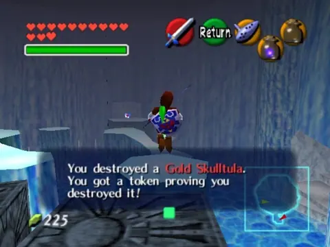 Captura de tela de The Legend of Zelda: Ocarina of Time - Master Quest (2 de 4)