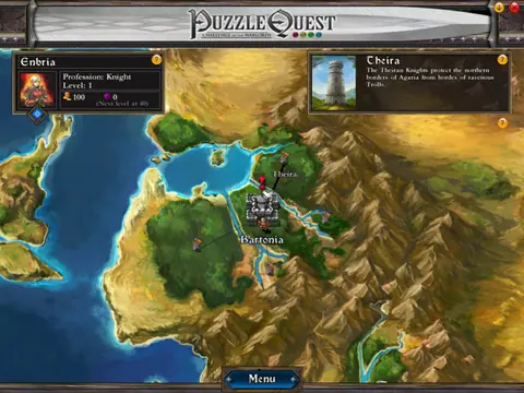 Captura de tela de Puzzle Quest: Challenge of the Warlords (4 de 4)