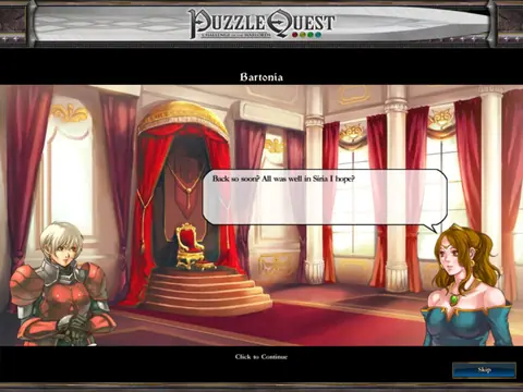 Captura de tela de Puzzle Quest: Challenge of the Warlords (3 de 4)