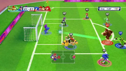 Captura de tela de Mario & Sonic at the London 2012 Olympic Games (2 de 4)