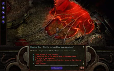 Captura de tela de Planescape: Torment - Enhanced Edition (1 de 4)