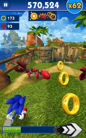Captura de tela de Sonic Dash (1 de 1)