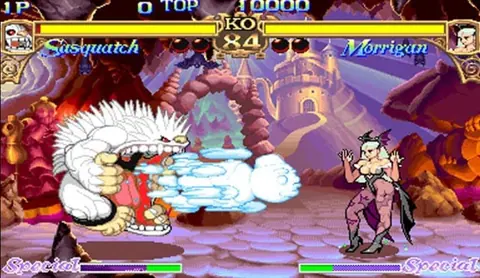 Captura de tela de Darkstalkers: The Night Warriors (3 de 4)