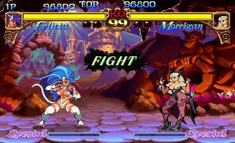 Captura de tela de Darkstalkers: The Night Warriors (2 de 4)