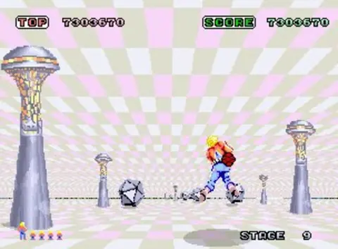Captura de tela de Space Harrier (2 de 4)