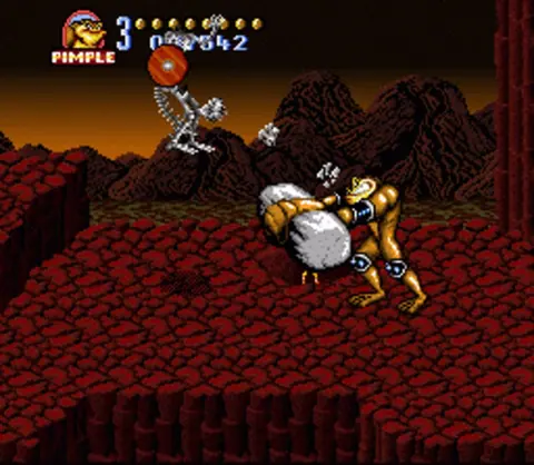 Captura de tela de Battletoads In Battlemaniacs (4 de 4)