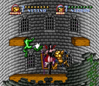 Captura de tela de Battletoads In Battlemaniacs (3 de 4)