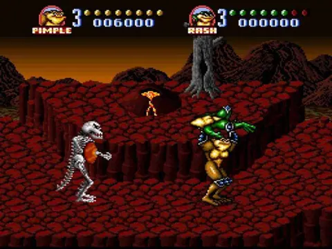 Captura de tela de Battletoads In Battlemaniacs (1 de 4)