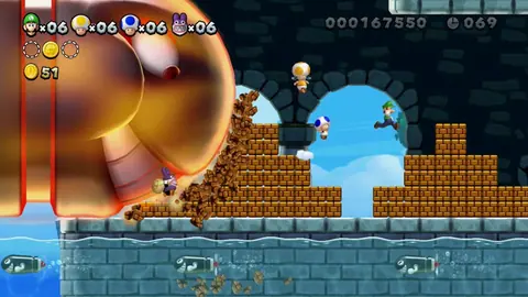 Captura de tela de New Super Luigi U (2 de 4)