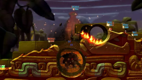 Captura de tela de Worms Battlegrounds (3 de 4)