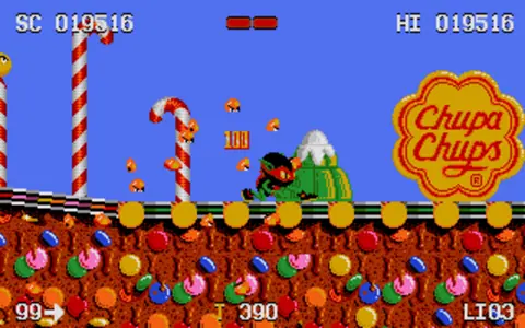 Captura de tela de Zool: Ninja of the Nth Dimension (4 de 4)