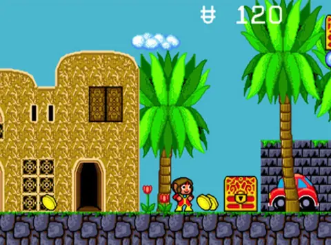 Captura de tela de Alex Kidd in the Enchanted Castle (2 de 4)