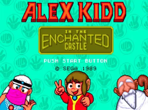 Captura de tela de Alex Kidd in the Enchanted Castle (1 de 4)
