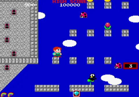 Captura de tela de Rainbow Islands: The Story of Bubble Bobble 2 (3 de 4)