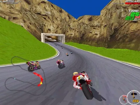 Captura de tela de Moto Racer (3 de 4)