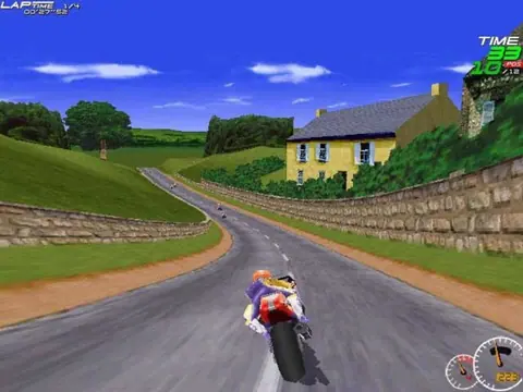 Captura de tela de Moto Racer (1 de 4)