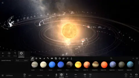 Captura de tela de Universe Sandbox (2 de 4)