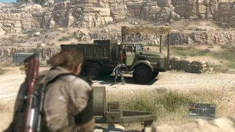 Captura de tela de Metal Gear Solid V: The Phantom Pain (3 de 4)