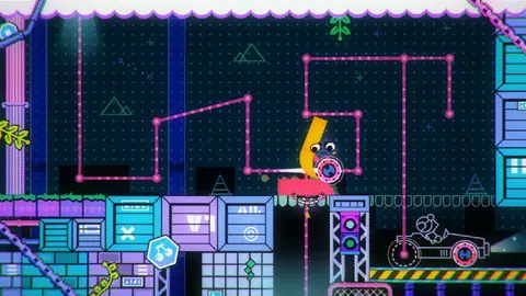 Captura de tela de Snipperclips: Cut It Out, Together! (2 de 4)