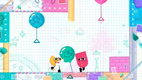 Captura de tela de Snipperclips: Cut It Out, Together! (1 de 4)