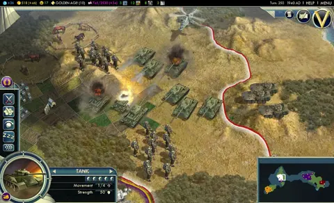 Captura de tela de Sid Meier's Civilization V (3 de 4)