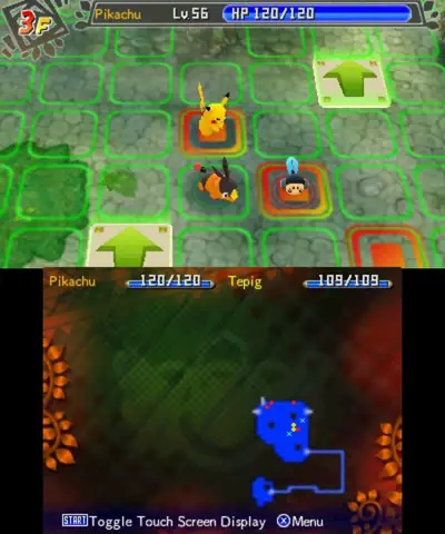 Captura de tela de Pokémon Mystery Dungeon: Gates to Infinity (3 de 4)