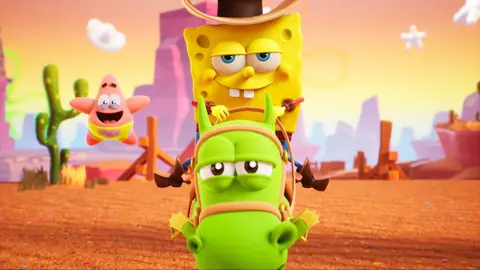 Captura de tela de SpongeBob SquarePants: The Cosmic Shake (3 de 4)