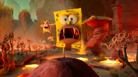 Captura de tela de SpongeBob SquarePants: The Cosmic Shake (2 de 4)