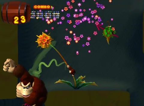 Captura de tela de Donkey Kong Jungle Beat (3 de 4)