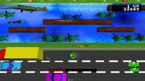 Captura de tela de Frogger (1 de 4)