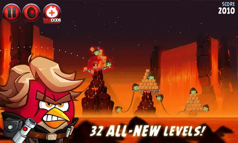 Captura de tela de Angry Birds Star Wars II (4 de 4)