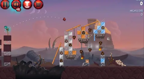 Captura de tela de Angry Birds Star Wars II (1 de 4)