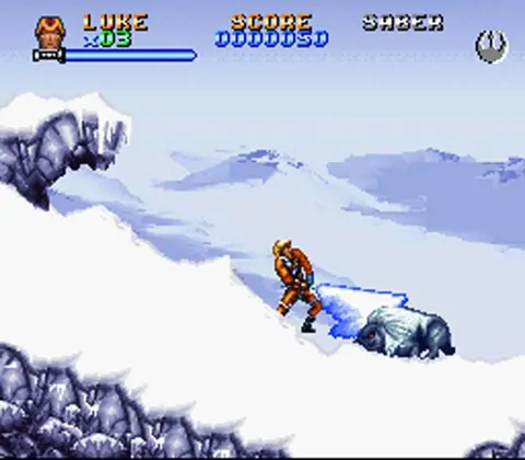 Captura de tela de Super Star Wars: The Empire Strikes Back (2 de 4)