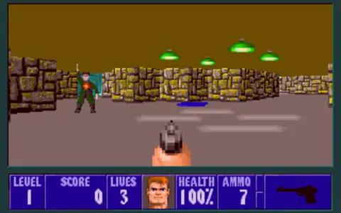 Captura de tela de Wolfenstein 3D (2 de 4)